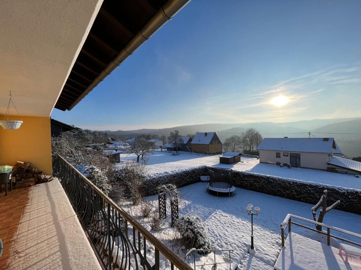 Wohnung Mit Panoramablick Gerolstein Eksteriør billede